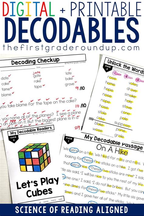 Your students will read words found in the text to reinforce the targeted skill. . Free decodables